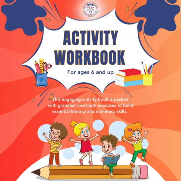 ACTIVITY WORKBOOK- AGES 6 AND UP (Downloadable PDF)