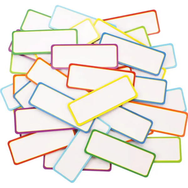 18 Pcs Magnetic Dry Erase Labels - Image 2