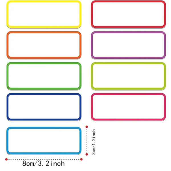 18 Pcs Magnetic Dry Erase Labels - Image 3