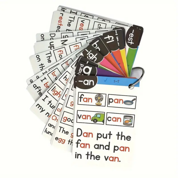 CVC Phonics Flashcards with Sight Words - Image 4