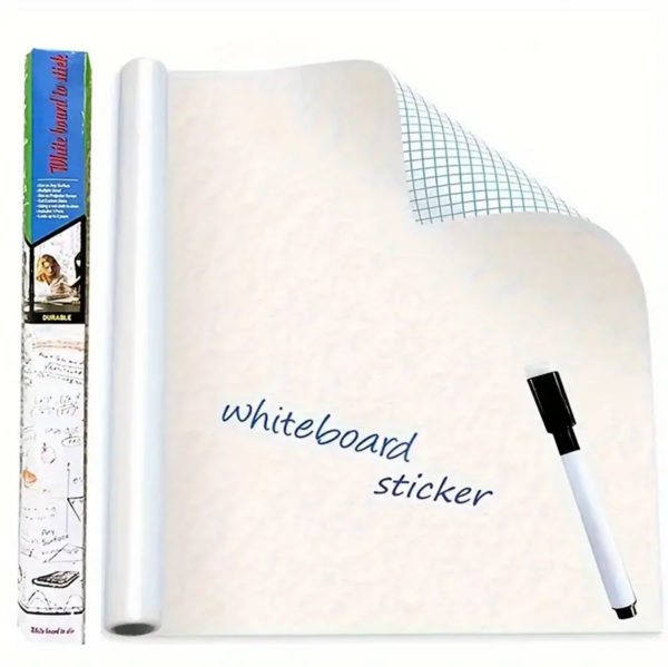 High-Quality Whiteboard Wall Sticker, 1pc