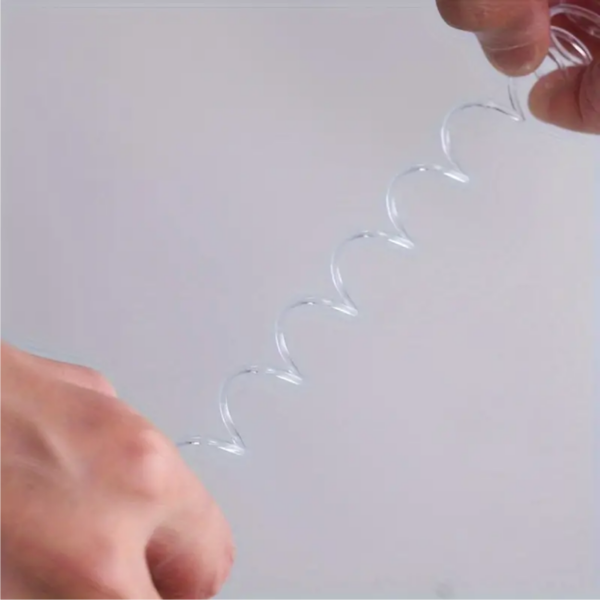 10pcs PVC Binding Rings - Image 2