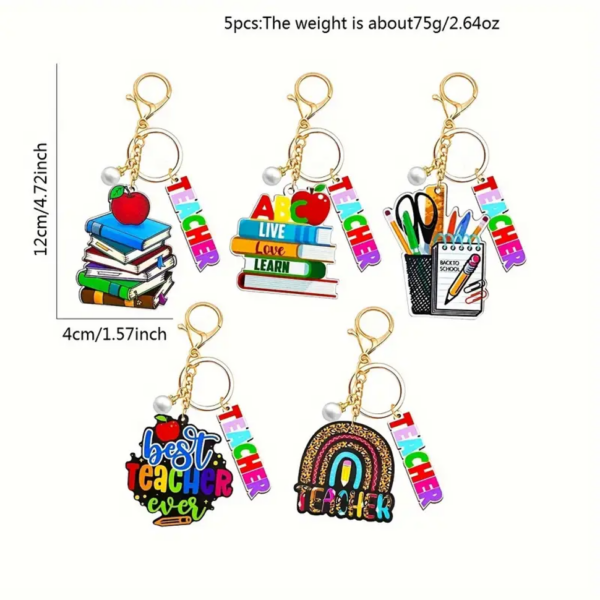 Teacher Appreciation Keychains - Image 2