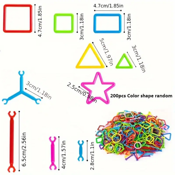 Interlocking Building Blocks Set - Image 5