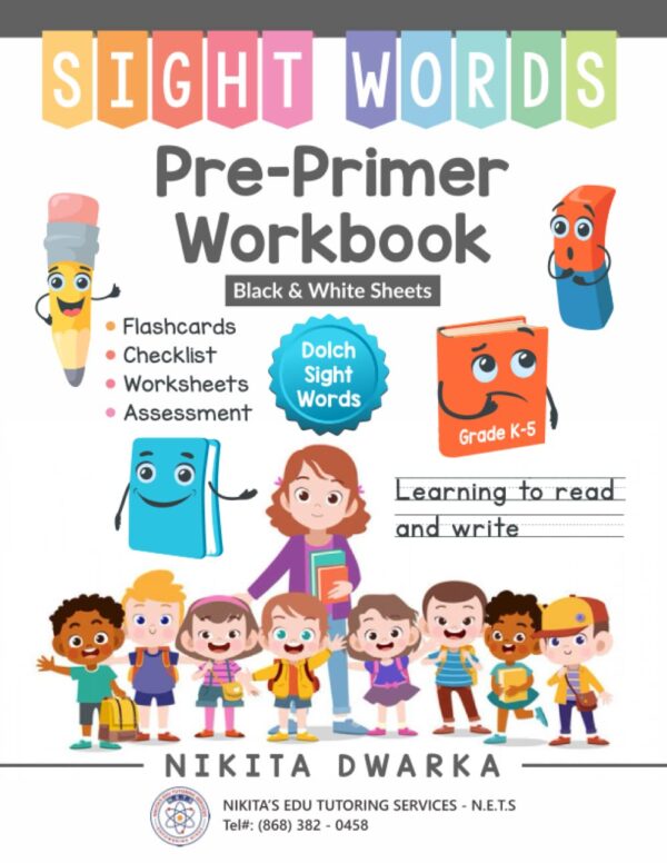 Sight Words Pre-Primer Workbook