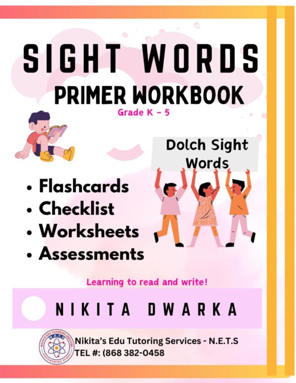 Sight Words Primer Workbook