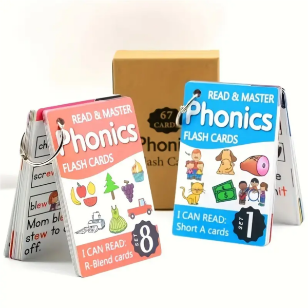 CVC Phonics Flashcards with Sight Words