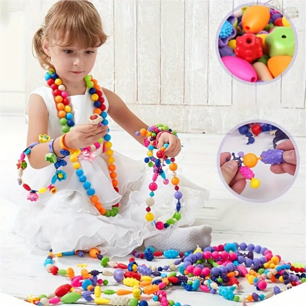 100pcs Youngsters's Versatile Pop Beading