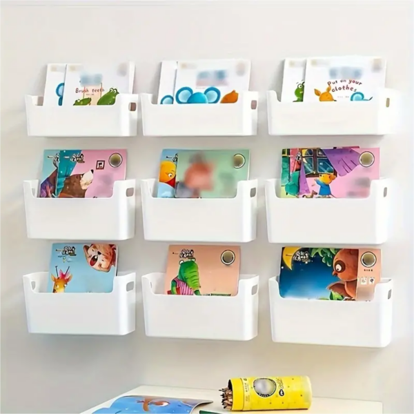 1pc Non Punching Wall Shelf Organizer